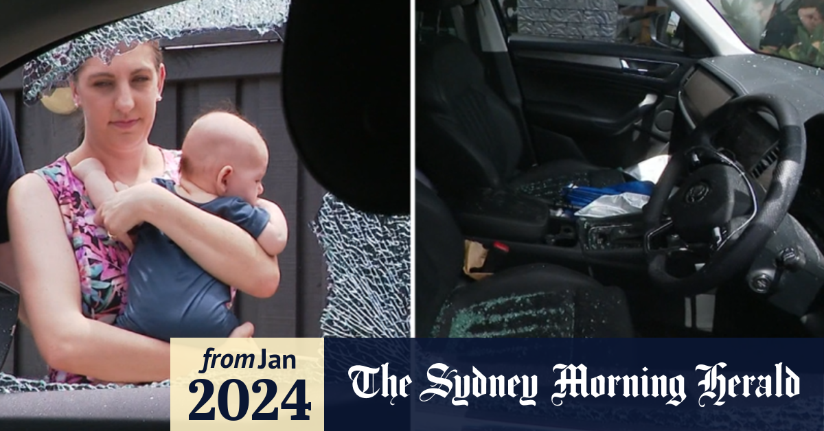 Video Family says car locked itself, trapping baby inside